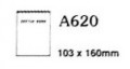巨人牌 QUITMAN A620 A6(107X148)圈裝畫簿(短圈)