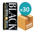 Suntory - Boss 波士無糖黑咖啡 185g x 30罐<原箱>
