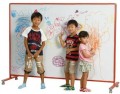 日本馬印牌 LBH44TD 兒童專用活動雙面搪瓷白板(4x4尺)