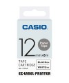 CASIO XR-12TWE 紙質標籤帶(12mm)