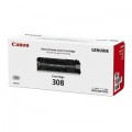 CANON 308 黑色原裝打印機碳粉盒