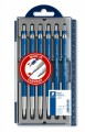 STAEDTLER Mars® technico 780 C PR5 Leadholder 鉛芯筆(可削刨) 藍色 5+1套裝