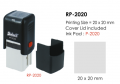 Deskmate RP-2020 訂造正方形回墨印章(20x20mm) 
