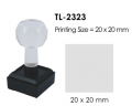 Deskmate TL-2323 訂造正方形光敏印章(20x20mm)