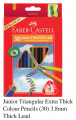 Faber-Castell 116538-30 Junior 30色粗三角木顏色