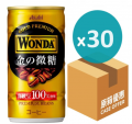 ASAHI - 朝日 WONDA 金の微糖咖啡 185g x 30罐<原箱>