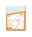 MIT 4020H A4 11孔PP透明文件套(100個裝)