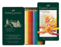 Faber-Castell 110012 專業級12色木顏色(鐵盒裝)