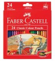 Faber-Castell 115854 24色油性木顏色