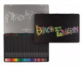 Faber-Castell 116437 Colour Pencils Black Edition 36色木顏色(鐵盒裝)