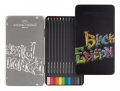 Faber-Castell 116413 Colour Pencils Black Edition 12色木顏色(鐵盒裝)