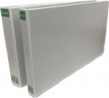BANTEX 1228-3D-07 A3E 3孔三面插頁文件夾(25mm) - 白色