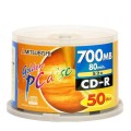 三菱 MITSUBISHI Gold Disc CD-R 52X 50P C/B - GD80CB50PCN