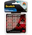 3M Scotch® R103S 可再貼透明膠貼(1/2