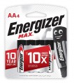 勁量 Energizer® MAX® AA 鹼性電池(4粒)