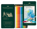 Faber-Castell 117512 專業級12色水溶木顏色(鐵盒套裝)