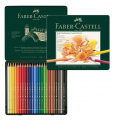 Faber-Castell 110024 專業級24色木顏色(鐵盒裝)