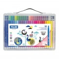 MILAN 0615350PCK 膠盒裝50色水彩筆套裝